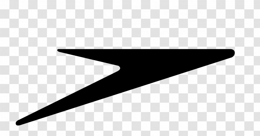 Line Triangle White - Black - Swimming Training Transparent PNG