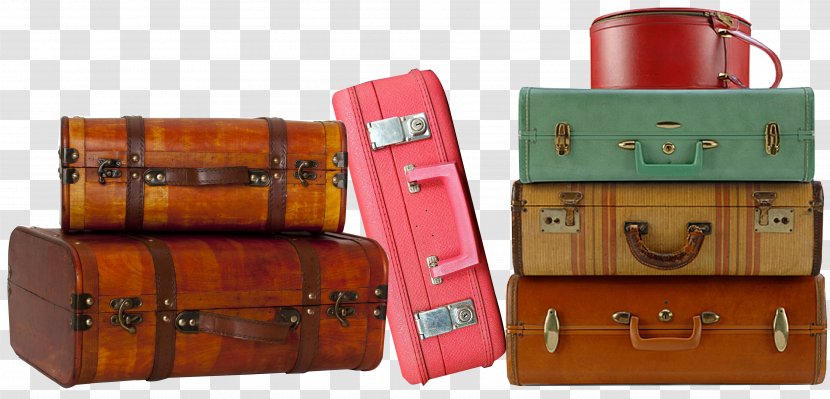 Suitcase Baggage Vintage Clothing Trunk Travel Transparent PNG