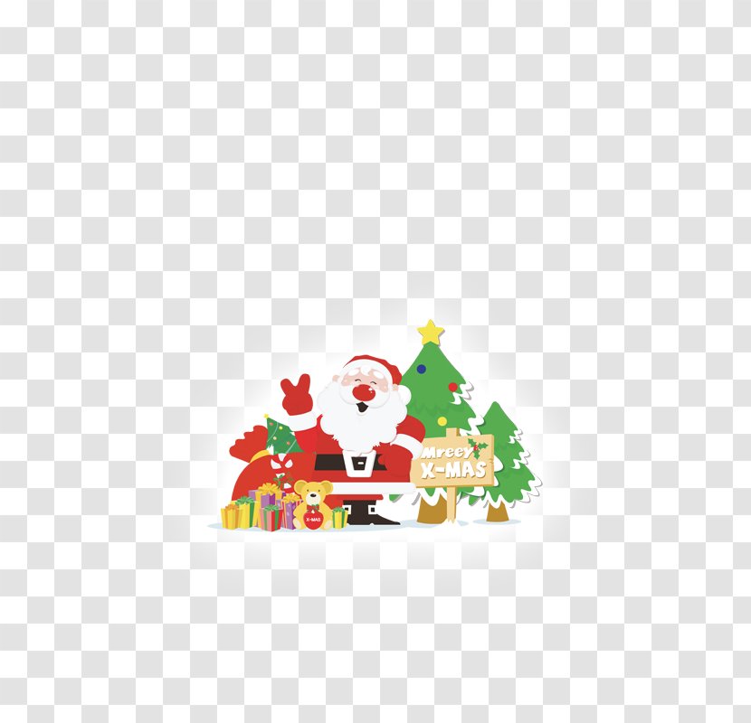 Santa Claus Holy Family Christmas Card Greeting & Note Cards - Design Material,Santa Transparent PNG