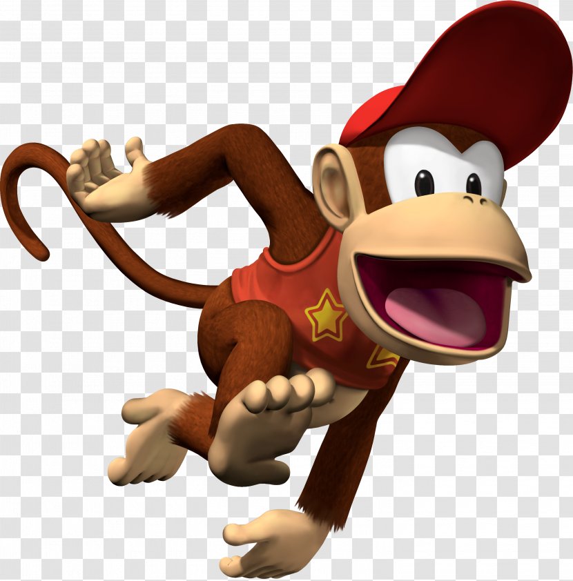 Donkey Kong Country 2: Diddy's Quest 64 Diddy Racing Transparent PNG