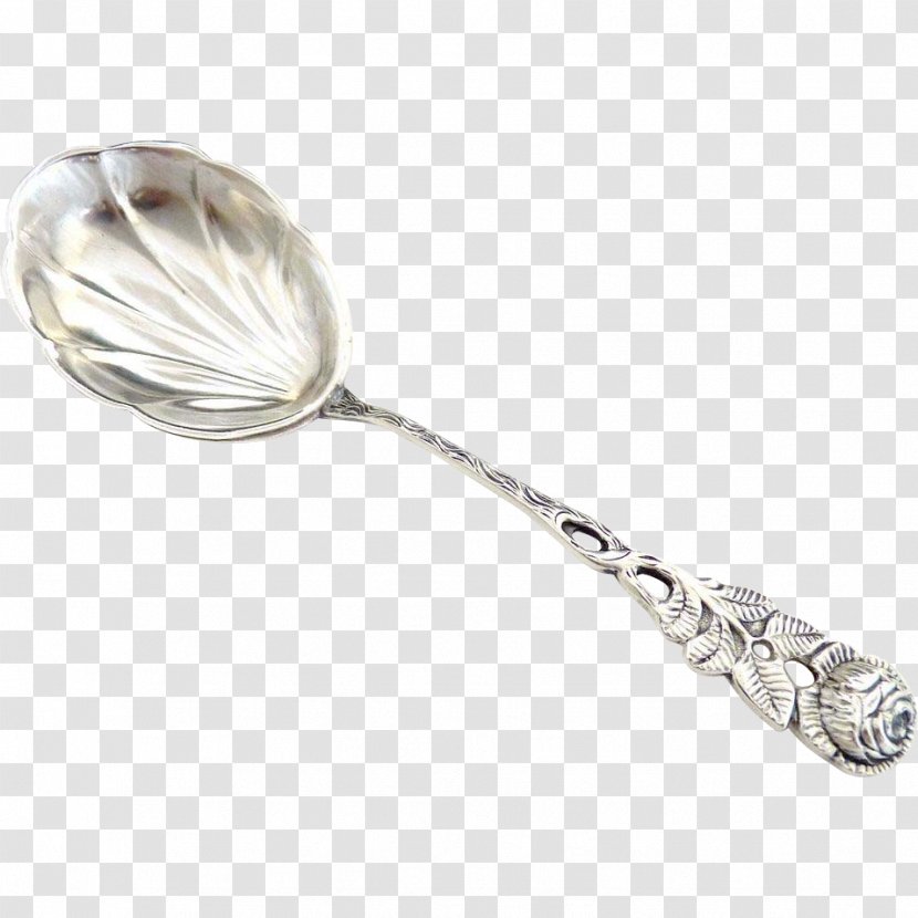 Sugar Spoon Cutlery Silver - Souvenir - Plate Transparent PNG