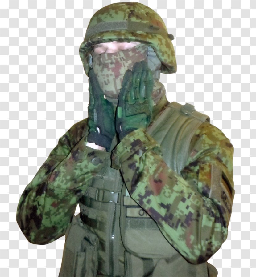 Military Camouflage Infantry Soldier Army - Tree Transparent PNG