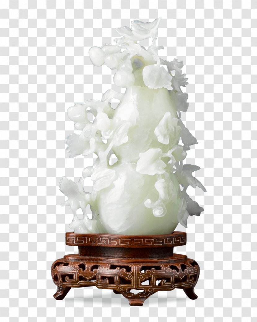Chinese Jade Celadon Carving Flower - Carved Exquisite Transparent PNG