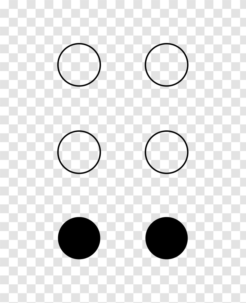 Braille Patterns Hyphen Alphabet English - Symmetry Transparent PNG