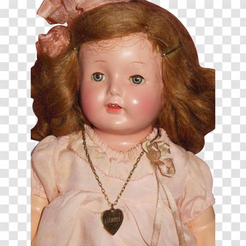 Cheek Eyebrow Forehead Brown Hair Doll - Child Transparent PNG