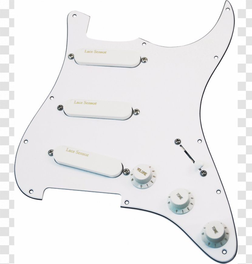 Electric Guitar Lace Sensor Pickguard Pickup Fender Stratocaster - Musical Instruments Corporation - Gold Transparent PNG