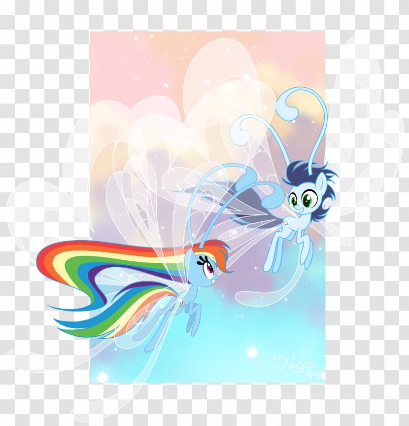 Rainbow Dash My Little Pony Fan Art DeviantArt - Invertebrate Transparent PNG