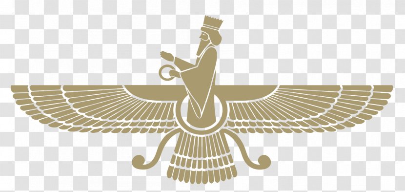 Faravahar Zoroastrianism Iran Ahura Mazda Fravashi - Symbol Transparent PNG