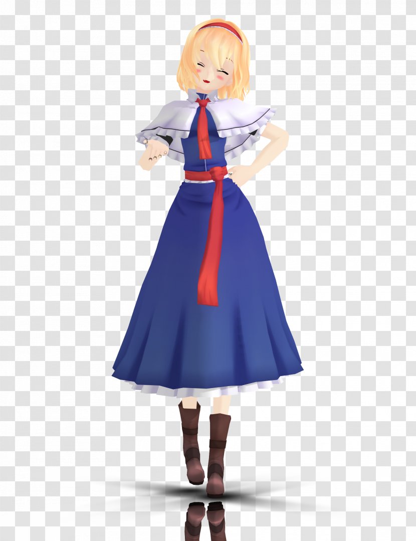 MikuMikuDance Alice Margatroid Touhou Project Rendering - Joint - In Wonderland Transparent PNG