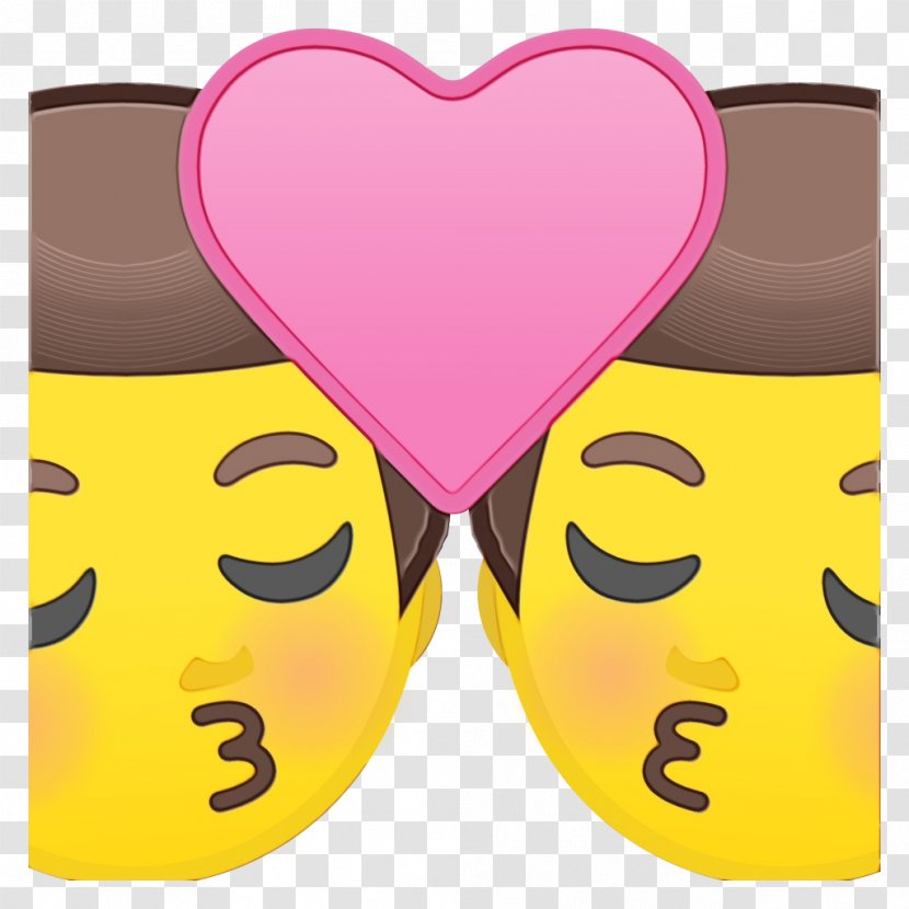 Background Heart Emoji - Emoticon - Love Pink Transparent PNG