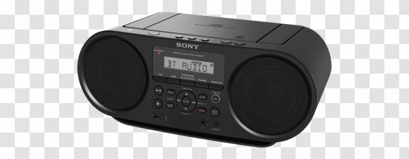 Sony ZS-PS50 Corporation ZS-RS60BT Boombox Roberts Ortus 1 DAB+ Radio Alarm Clock AUX - Cartoon - Bluetooth Transparent PNG