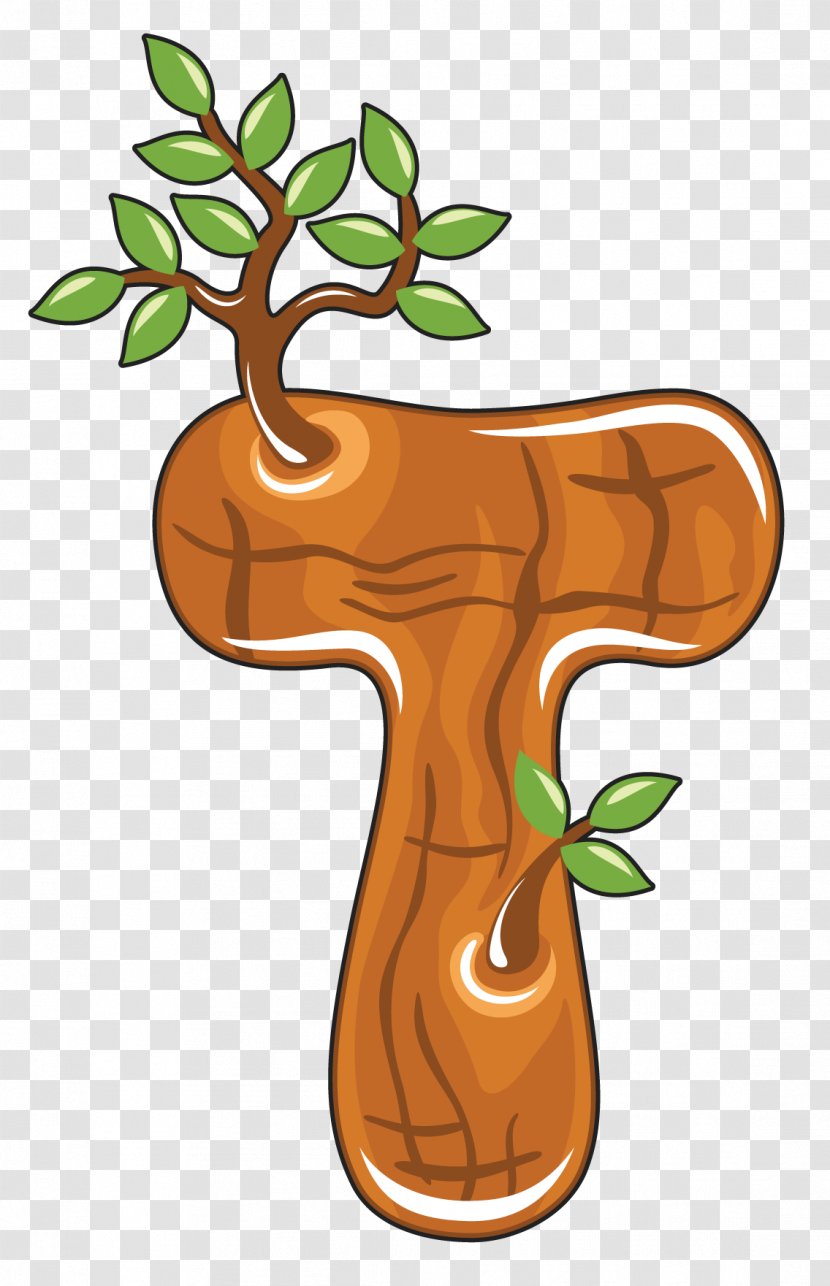 Lettering The Alphabet Tree Clip Art - Indonesia Transparent PNG