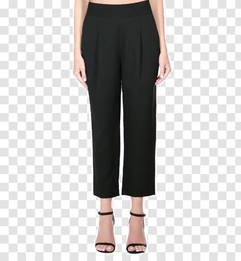 Slim-fit Pants Capri Fashion Bergdorf Goodman - Crop Top - Dressings Transparent PNG