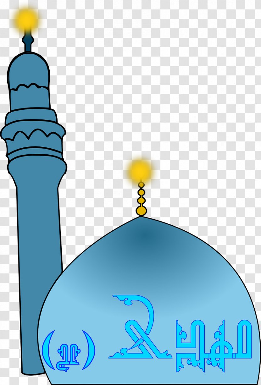 Clip Art Sheikh Zayed Mosque Openclipart Image - Blue - Muslim Transparent PNG