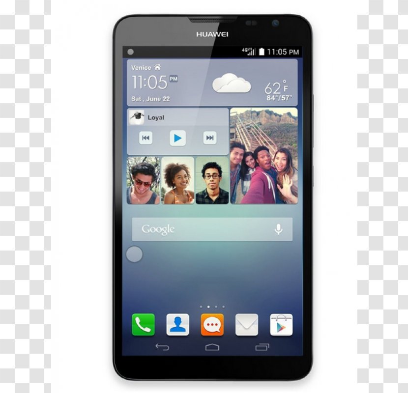 Huawei Ascend Mate 2 4G Mate7 华为 Smartphone Transparent PNG
