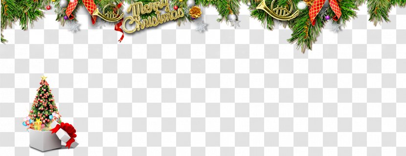 Christmas Tree Ornament Santa Claus - Branch - Background Transparent PNG