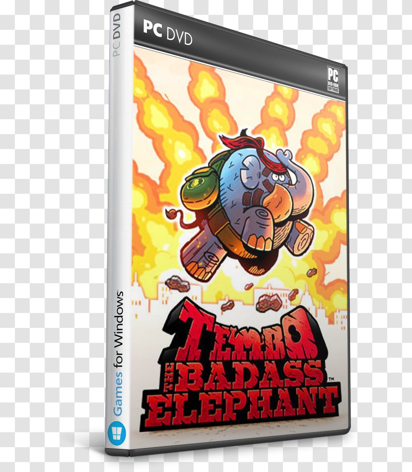 Tembo The Badass Elephant PC Game PlayStation 4 Video - Pc - Cars 3 Driven To Win Wii U Transparent PNG