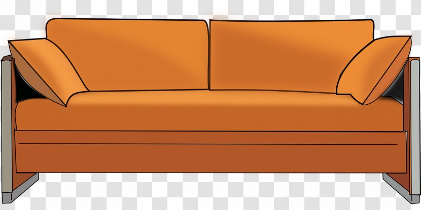 Couch Sofa Bed Living Room Clip Art - Table Transparent PNG