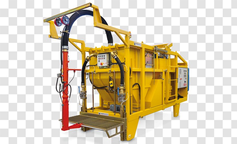 Machine Product - Yellow - Cement Equipment Transparent PNG