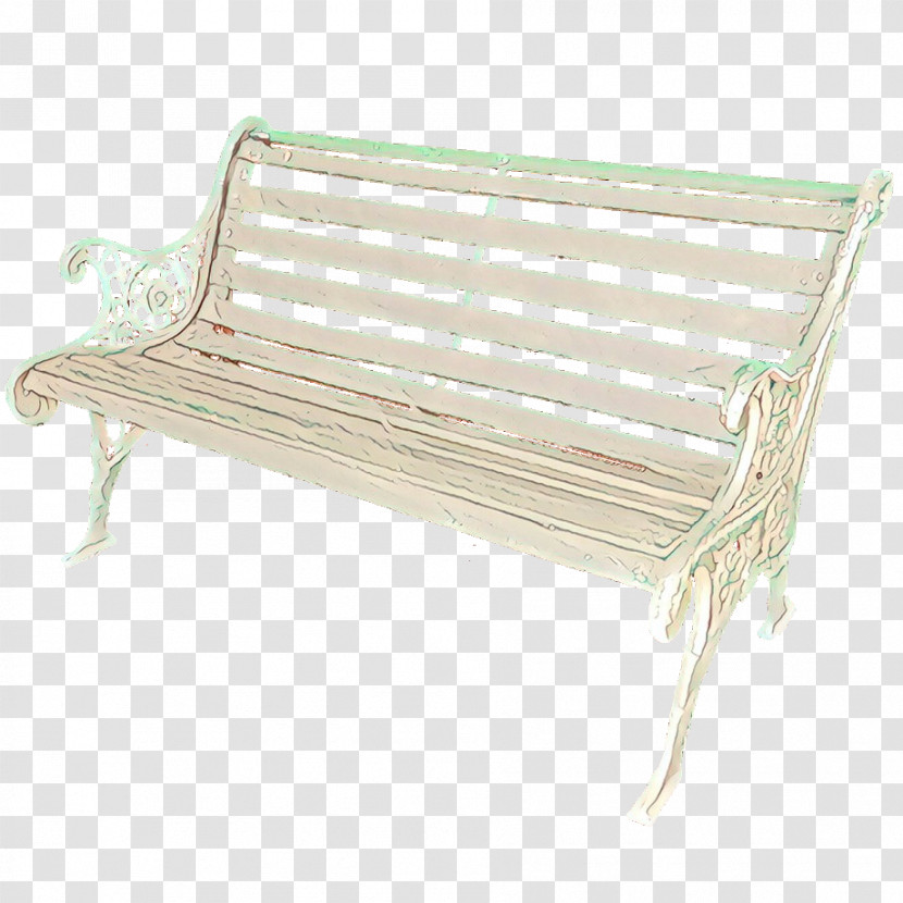 Furniture Bench Outdoor Bench Beige Wood Transparent PNG