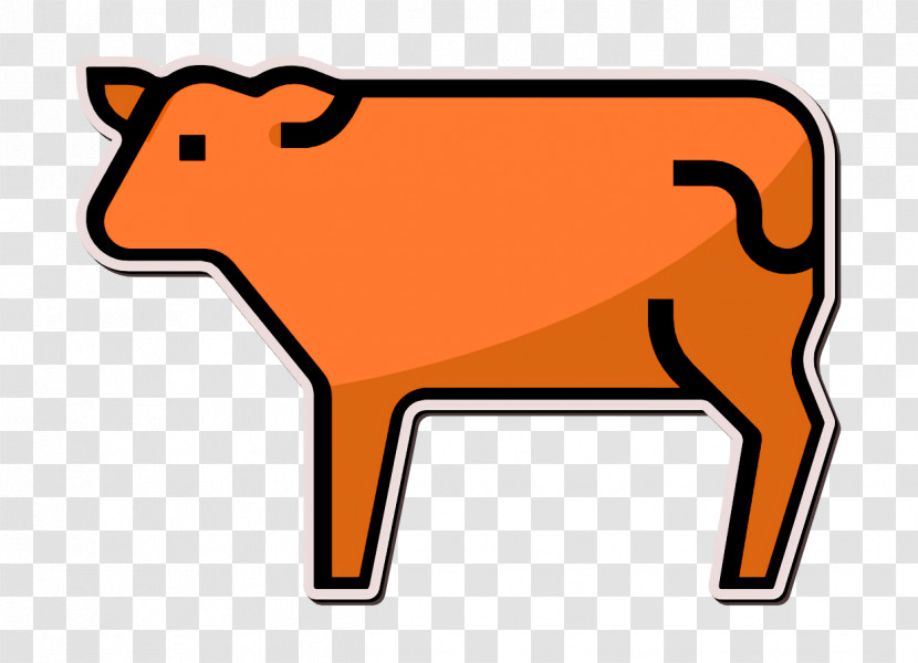 Beef Icon Food Icon Cow Icon Transparent PNG