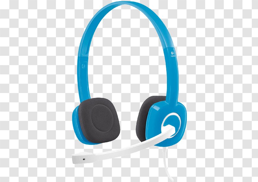 Noise-canceling Microphone Headset Logitech H150 Headphones - Blue Microphones Transparent PNG