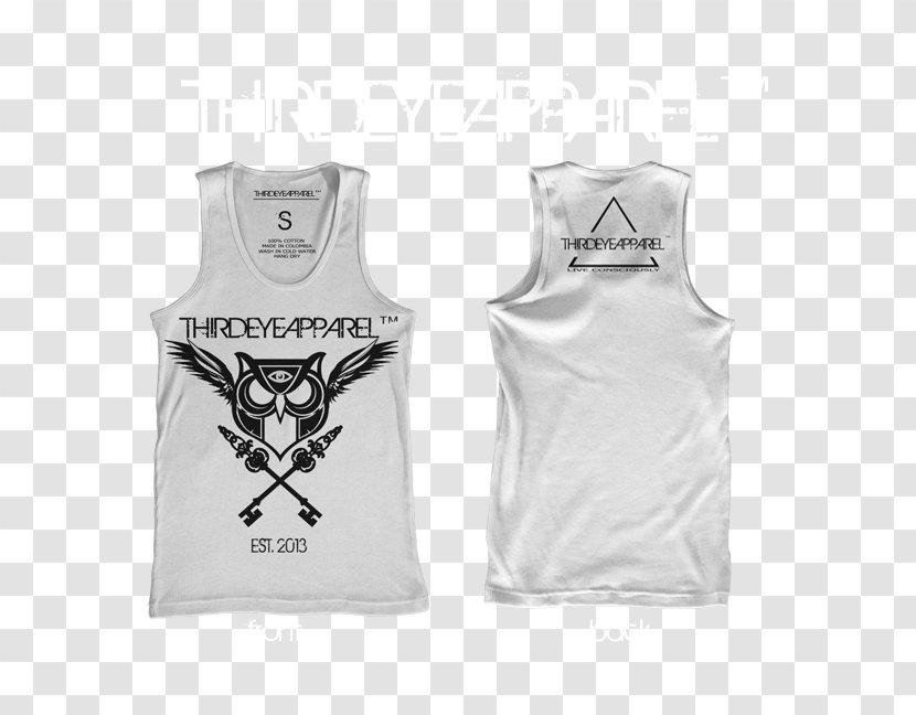 Gilets T-shirt Sleeveless Shirt Font - Outerwear - Keeper Transparent PNG