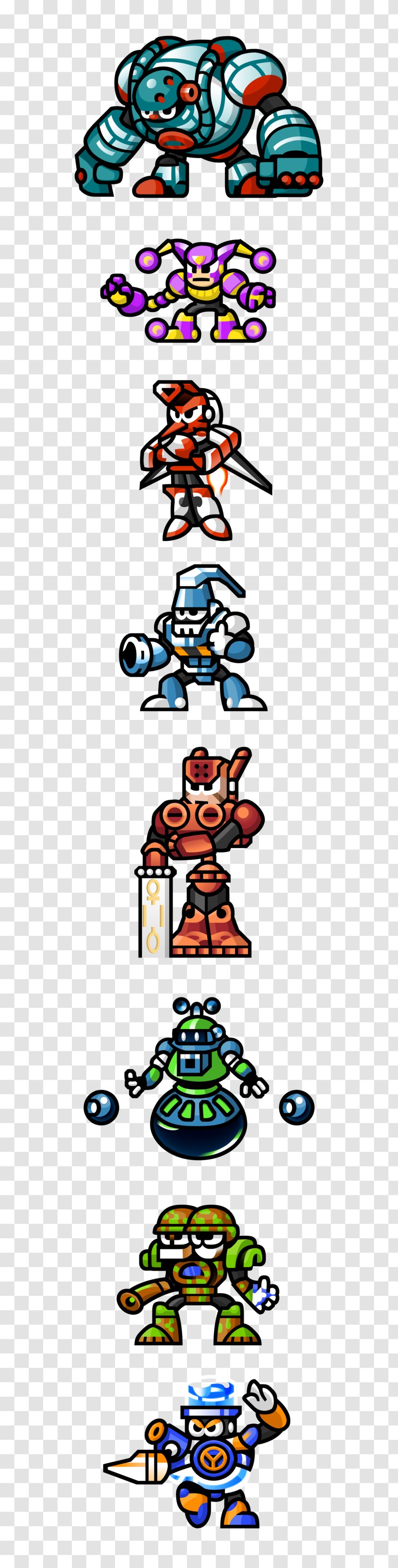 Mega Man 8 X Super Nintendo Entertainment System Sprite - Megaman Transparent PNG