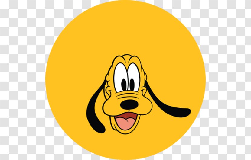 Pluto Mickey Mouse Goofy Ear Face - Happiness Transparent PNG
