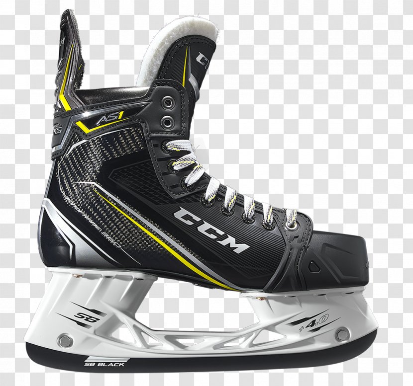 CCM Hockey Ice Skates Bauer Equipment - Shoe Transparent PNG