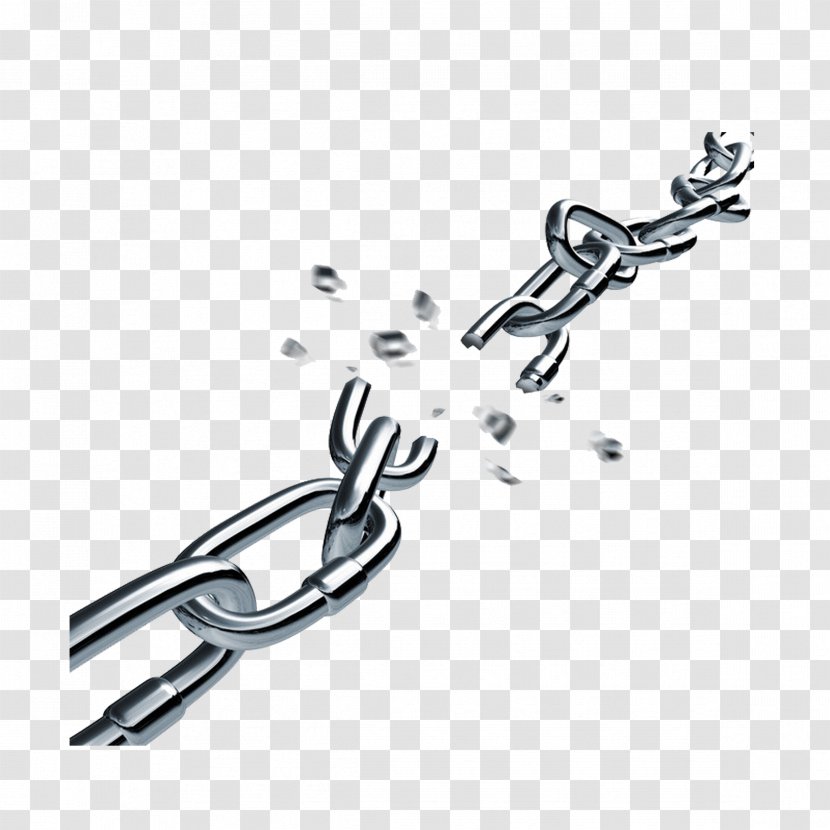 Hyperlink Chain Link Rot Clip Art - Royalty Free - Broken Chains Transparent PNG