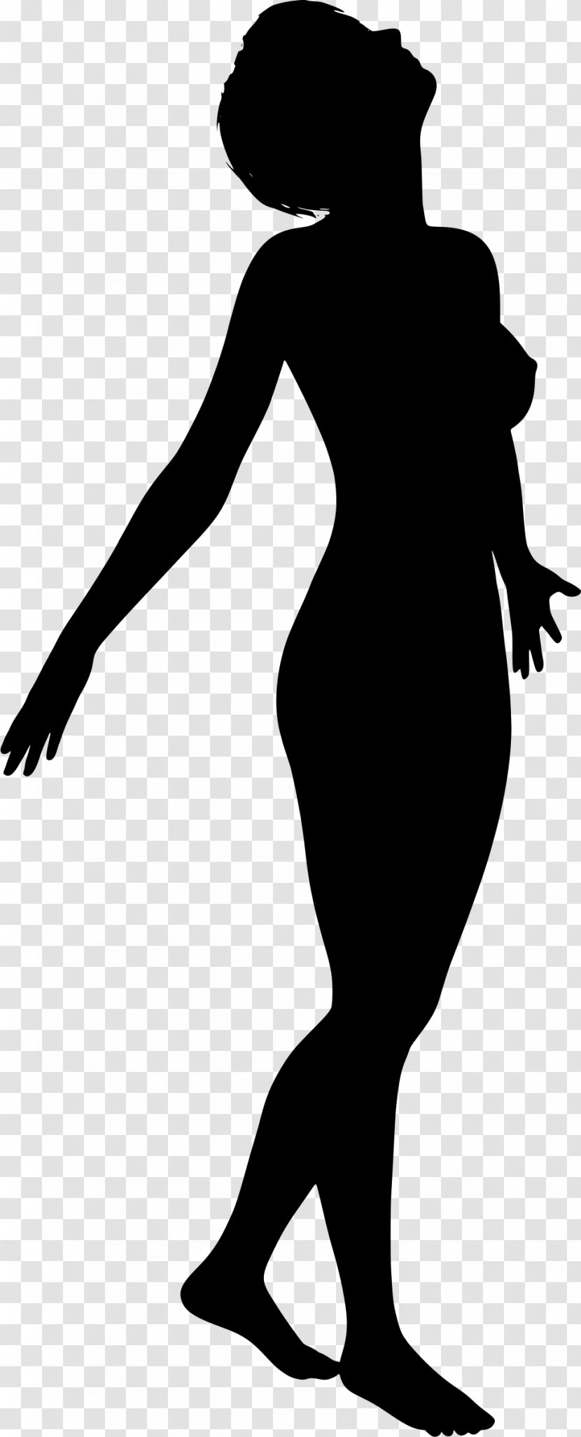 Silhouette Woman Female Clip Art - Drawing - Woman's Day Transparent PNG