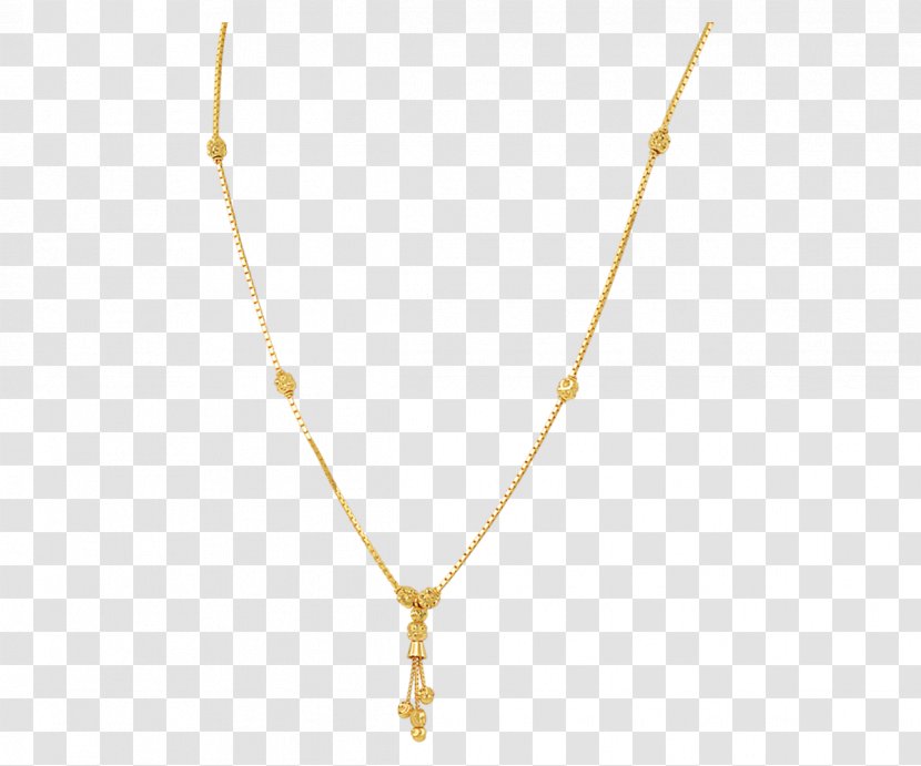 Necklace Chain Jewellery Gold Charms & Pendants Transparent PNG