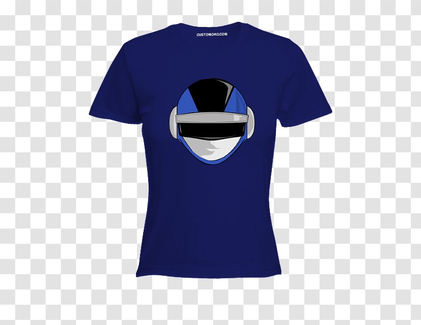 T-shirt Hoodie Blue Clothing - Logo Transparent PNG