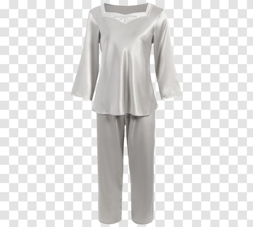 Pajamas Sleeve Clothing Dress Robe - Cartoon - Silver Shoes For Women Transparent PNG
