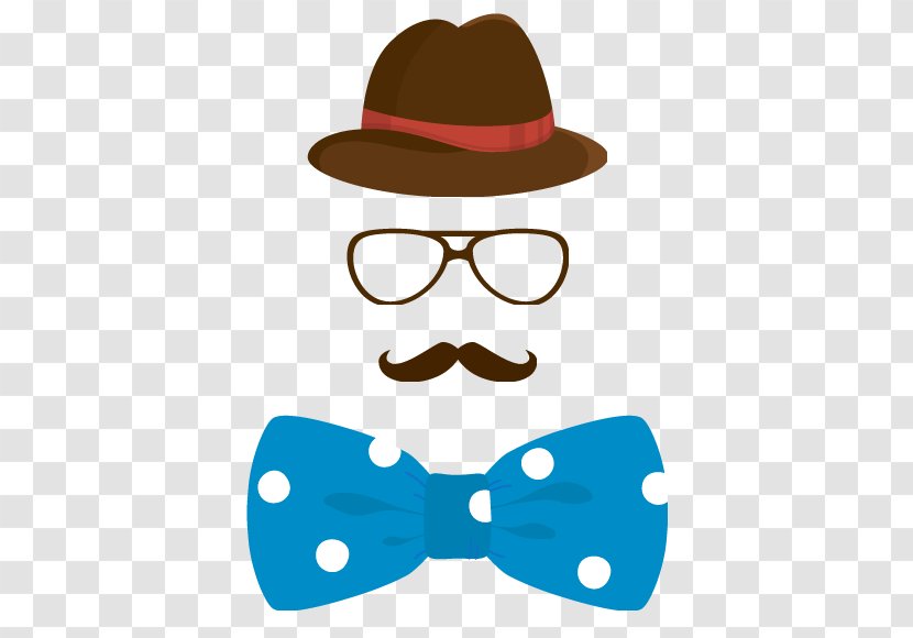 Android Application Package Mobile App Software Google Play - Fashion Accessory - Men's Hat Glasses Beard Bow Tie Transparent PNG