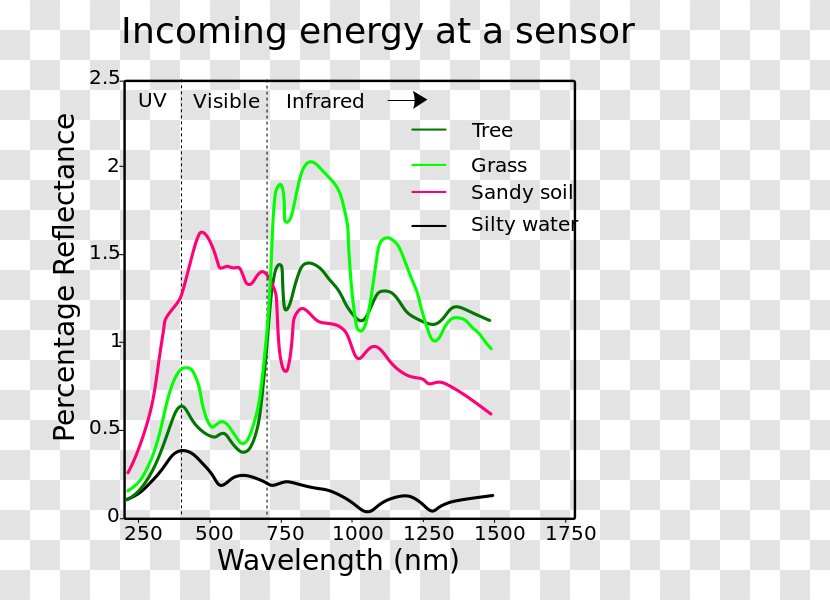 Reflectance Spectrum Wavelength Angle Green - Area Transparent PNG