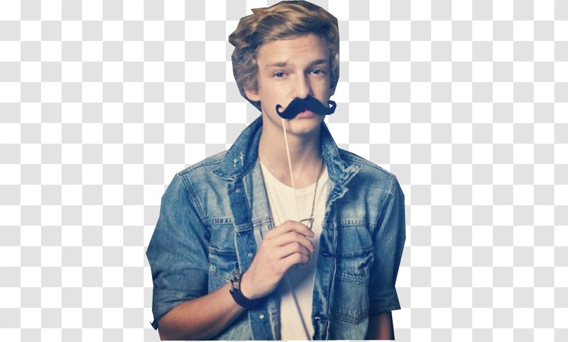 Cody Simpson Moustache Boy - Cartoon Transparent PNG