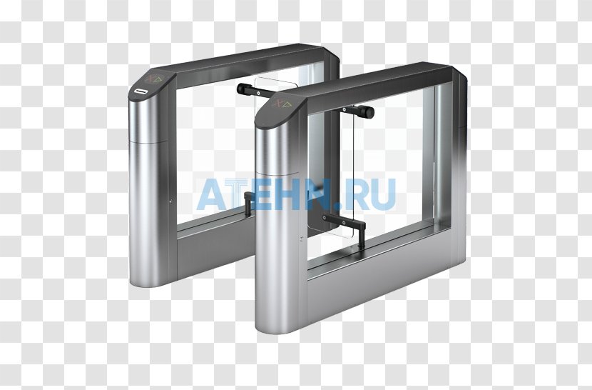 Turnstile Barcode System Gate Access Control - Glass Transparent PNG