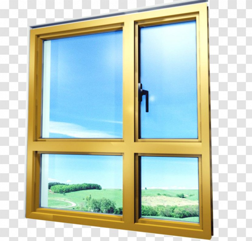Casement Window Aluminium Manufacturing Awning - Screen - Windows Landscape Material Transparent PNG