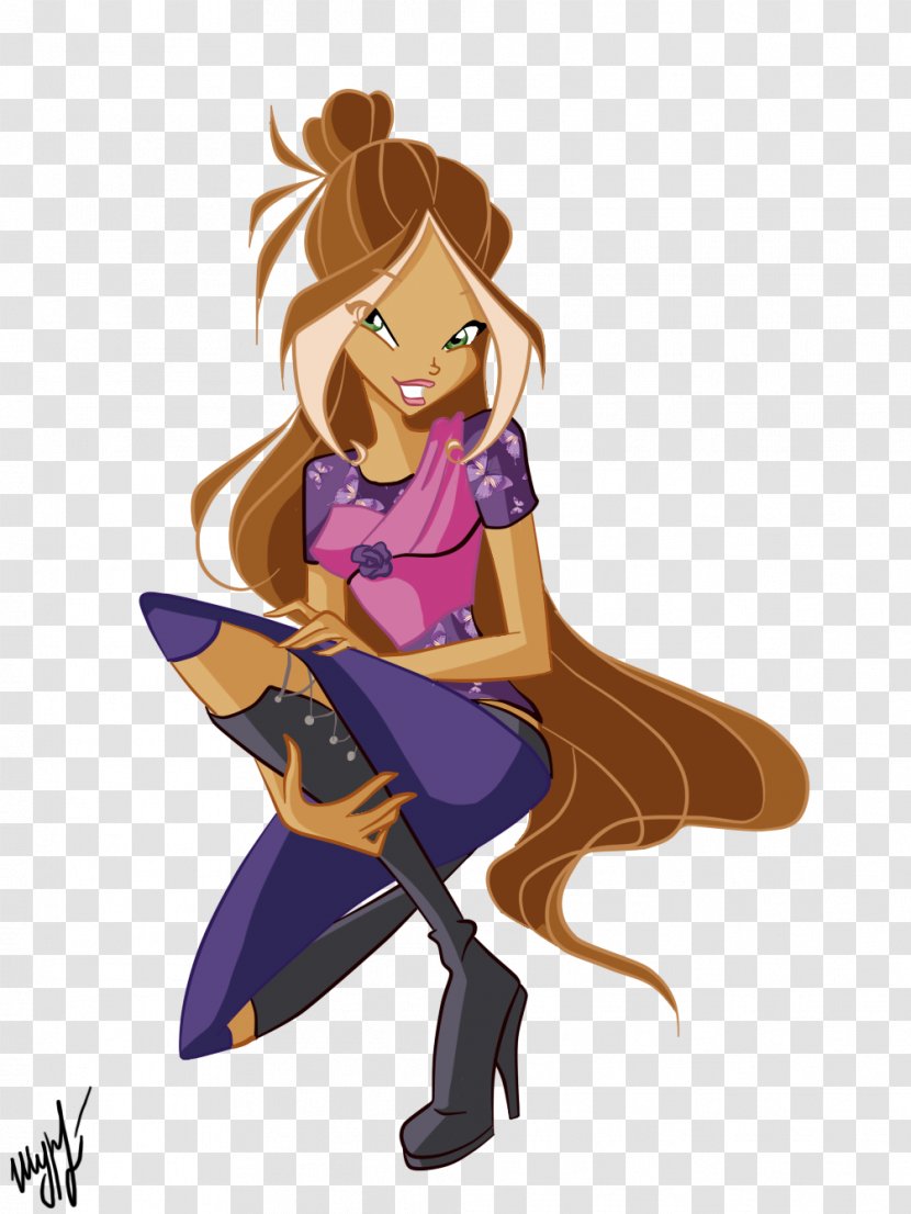 Flora Tecna Musa Winx Club - Watercolor - Season 6 ClubSeason 1Flora Transparent PNG