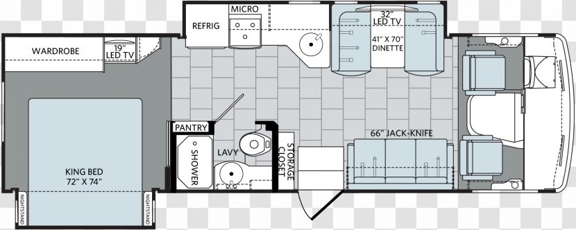 Floor Plan Business Campervans - Christmas Awning Transparent PNG