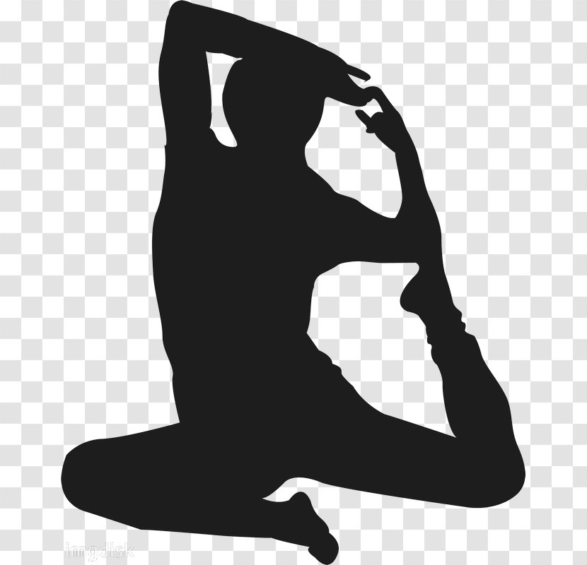 Silhouette Exercise Clip Art - Yoga Transparent PNG