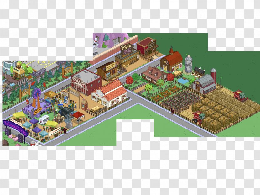 Springfield The Simpsons: Tapped Out Fair - Outdoor Play Equipment - Recreation Transparent PNG