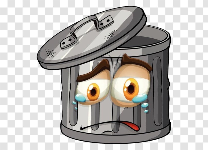 Waste Container Royalty-free Illustration - Royaltyfree - Creative Trash Can Transparent PNG