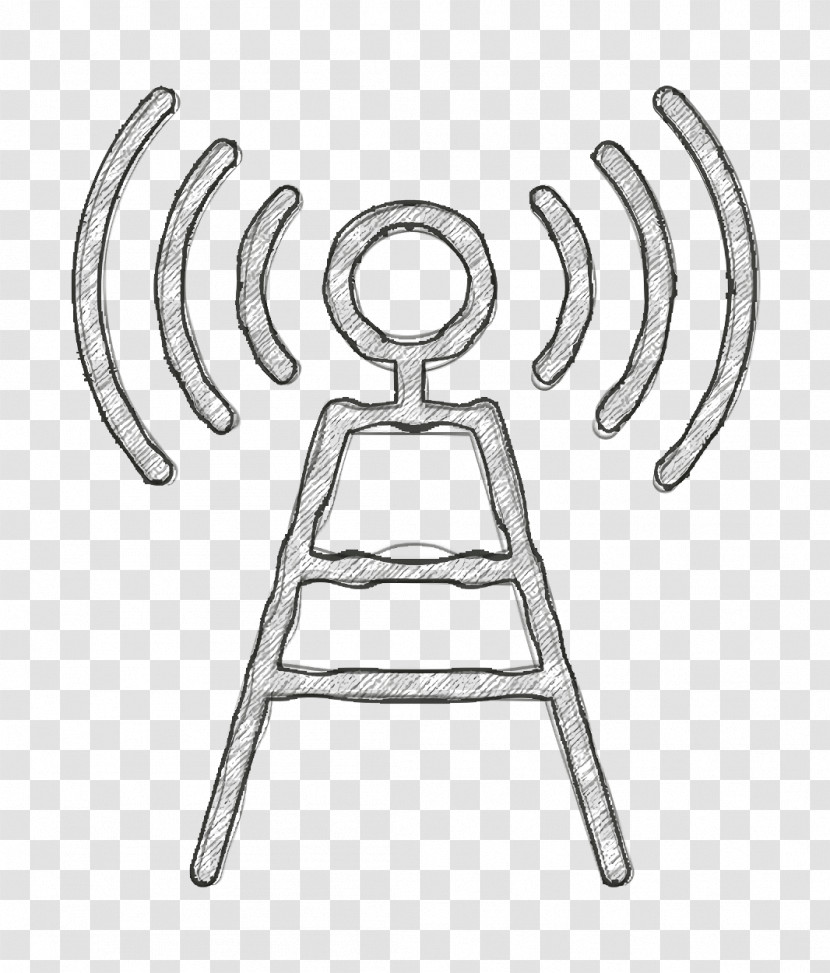 Communication Icon Antenna Icon Transparent PNG