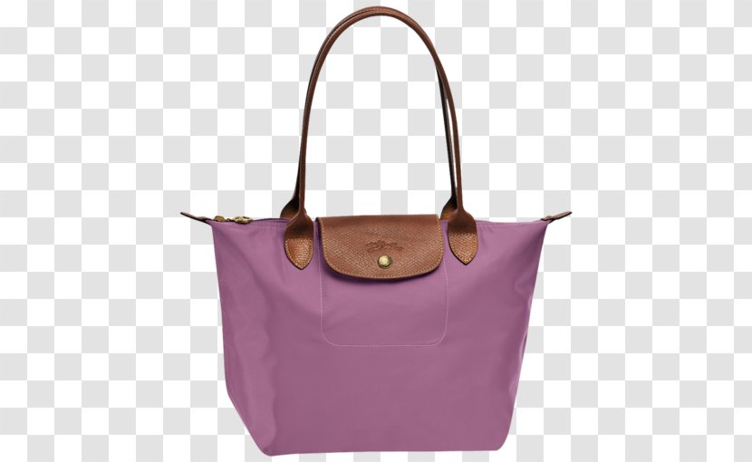 Longchamp Pliage Handbag Tote Bag - Shoulder - Women Transparent PNG