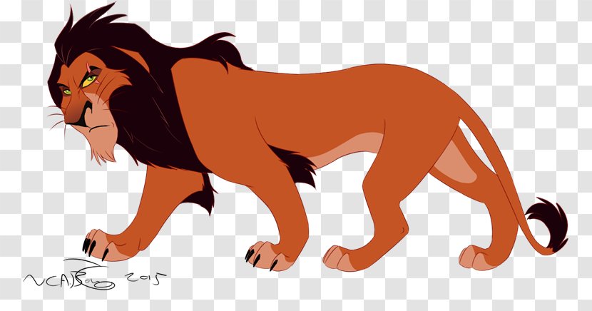 Scar Lion Simba Nala Mufasa - Puma Transparent PNG