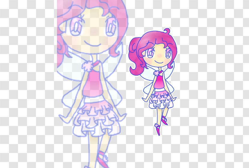 Visual Arts Sketch - Heart - Pink Fairy Transparent PNG