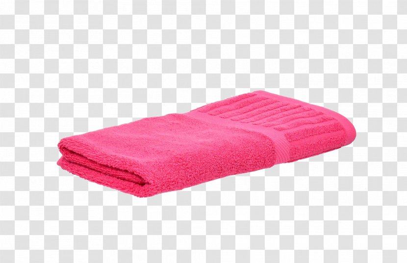 Towel Pink M Textile RTV - Eidi Transparent PNG